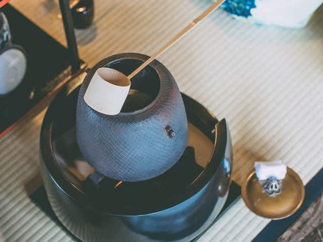 茶の湯炭の写真